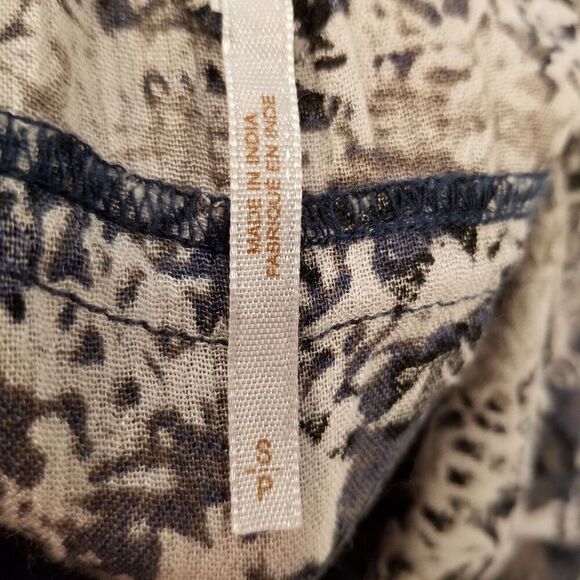 Free People Women Love Birds Tunic Dress Size S Cold Shoulder Short Boho  Mini - Picture 8 of 8